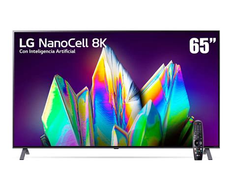 Pantalla NanoCell LG 65 Super UHD 8K Smart TV AI ThinQ 65NANO99UNA