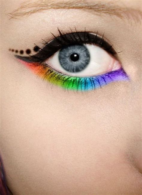 Tips On How To Wear Rainbow Makeup Rainbow Makeup Ideas Pretty Designs