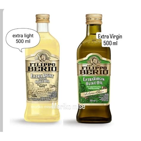 Jual [ 500 Ml ] Filippo Berio Extra Virgin Olive Oil Extra Light Olive Oil Pure Olive Oil