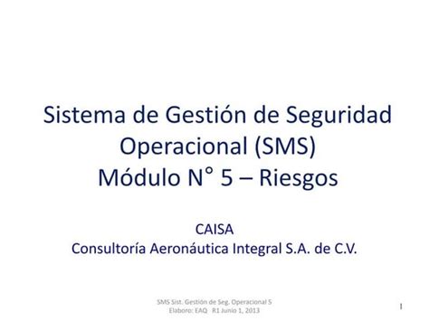 Consideraciones Para El Diseño De Un Sistema De Gestion De Seguridad