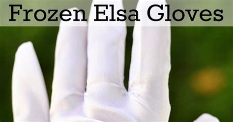 Housewife Eclectic: Frozen Elsa Gloves