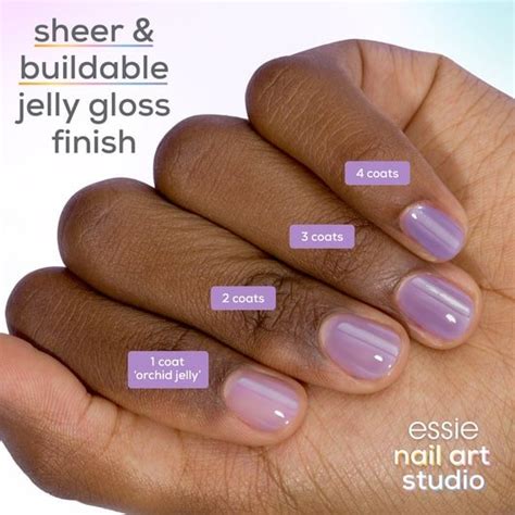 Sky Jelly Gloss Sky Blue Nail Polish For Nail Art Essie Uk