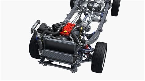 3d Pickup Truck Chassis Turbosquid 2066725