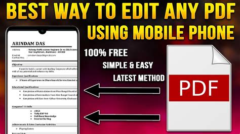 How To Edit Pdf File In Mobile 2023Pdf Edit In Mobile Best Free PDF