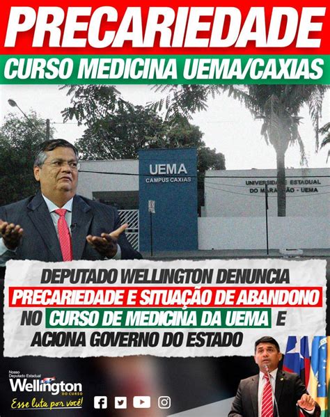 Deputado Wellington denuncia precariedade e situação de abandono do