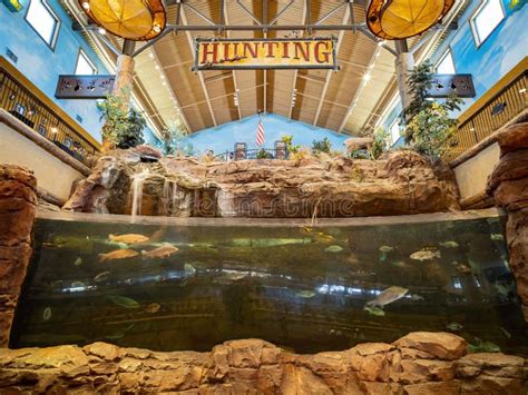 Interior View Of The Bass Pro Shops Editorial Photo Image Of Business