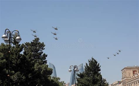 BAKU, AZERBAIJAN - JUNE 26 2018 - Military Parade in Baku, Azerbaijan ...