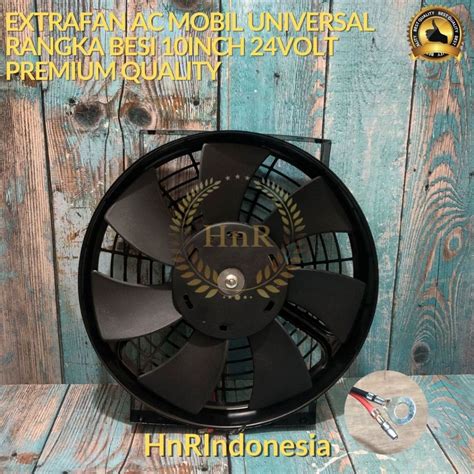 Jual Extrafan Ac Mobil Universal Rangka Besi Inch Volt V Extra