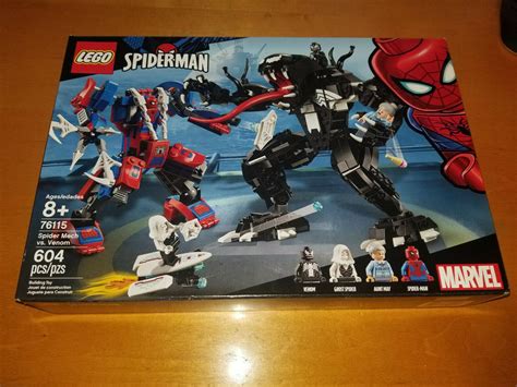 Lego Spider Mech Vs Venom Super Heroes