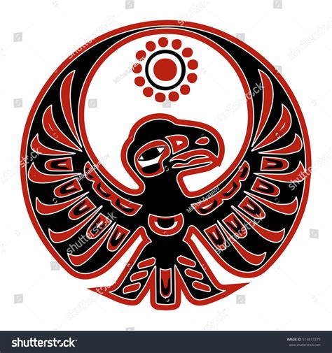 Native American Eagle Stock Vector (Royalty Free) 514817275 | Shutterstock