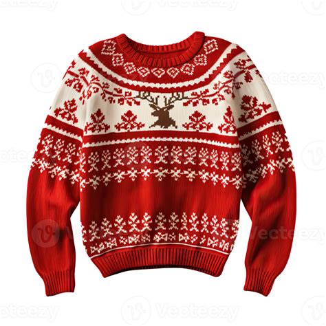 Christmas Ugly Sweater Isolated Illustration Png