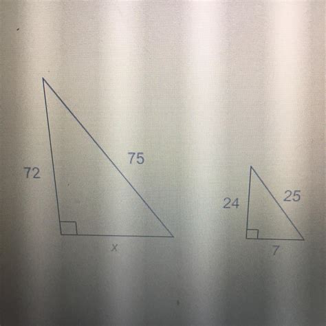 The Triangles Are Similar What Is The Value Of X Enter Your Answer In