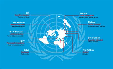 The UN Logo Takes On Water During COP28