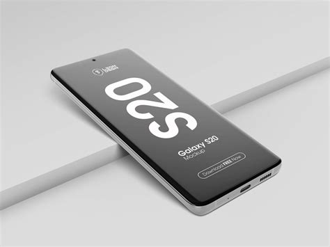 Samsung Galaxy S20 Mockup