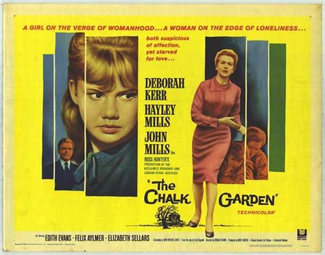 The Chalk Garden 1964 Hayley Mills And Deborah Kerr Flickr