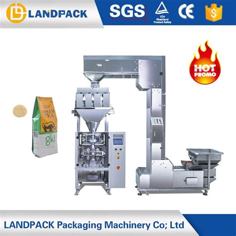 Fully Automatic Quad Seal Bag Sugar Packing Machine China Granule