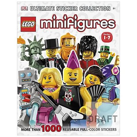 LEGO Minifigures Ultimate Sticker Collection Paperback Book DK