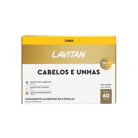 Lavitan Cabelos E Unhas Cápsulas - Lavitan Cabelos e Unhas Vitaminas - 30 Cápsulas