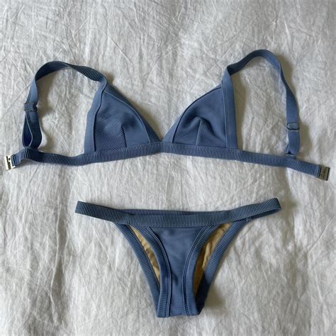 Zulu And Zephyr Blue Bikini Adjustable Depop