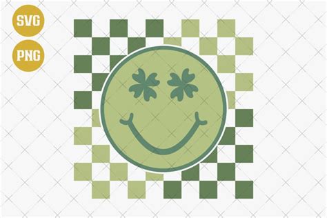 Checkered Smiley Svg Retro Smiley Face St 2491090