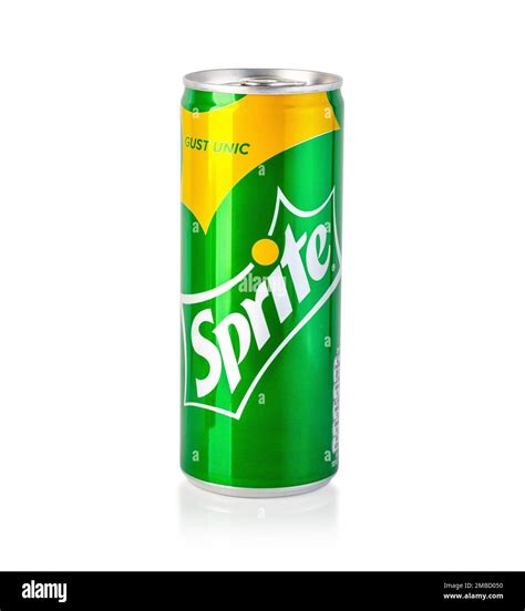 Chishinau Moldova April 26 2020 Sprite Can On White Background