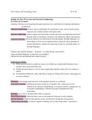 Unit Ap Psych Notes Pdf Unit Myers Ap Psychology Notes