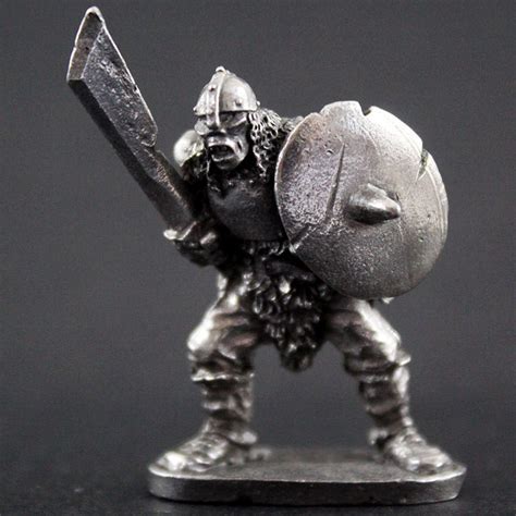 Miniatura Rpg Orc Guerreiro R Rpgmaisbarato