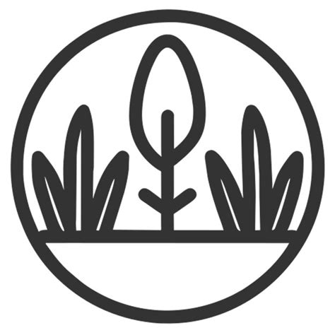 Premium Vector Garden Within Circle 512 X 512 Icon