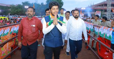 Sagar Khandre Debuts Against Two Time BJP MP Bhagwanth Khuba In Bidar