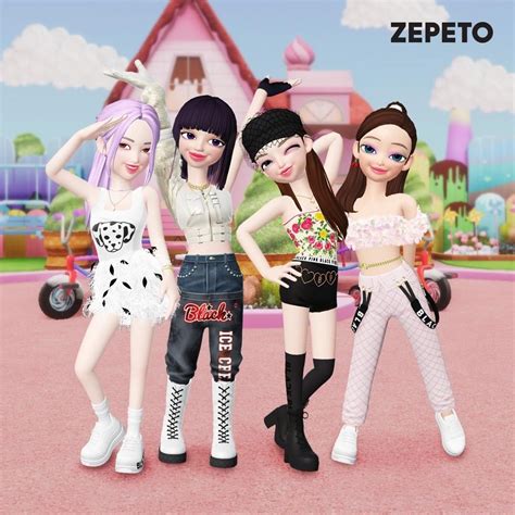 200908 Zepeto Released The 2nd Collection Of Blackpink Ice Cream