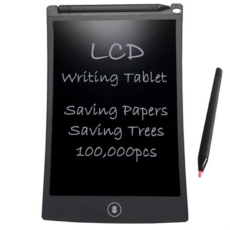 NEWYES 8.5" Drawing Toys LCD Writing Tablet Erase Drawing Tablet Paperless LCD Handwriting Pad ...