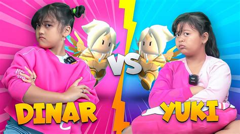 Big Match Dinar Vs Bff Dinar Dan Yuki Main Bareng Malah Jadi Berantem