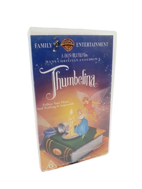 WARNER BROS FAMILY Entertainment Thumbelina VHS Tape £7.77 - PicClick UK