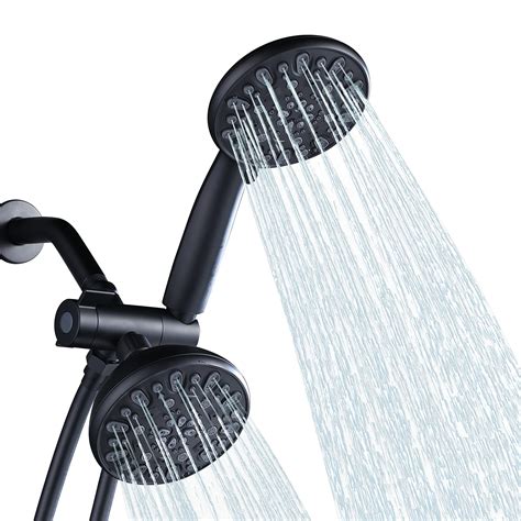 Buy ALEASHA High Pressure Shower Head 48 Functions Dual Rain Shower