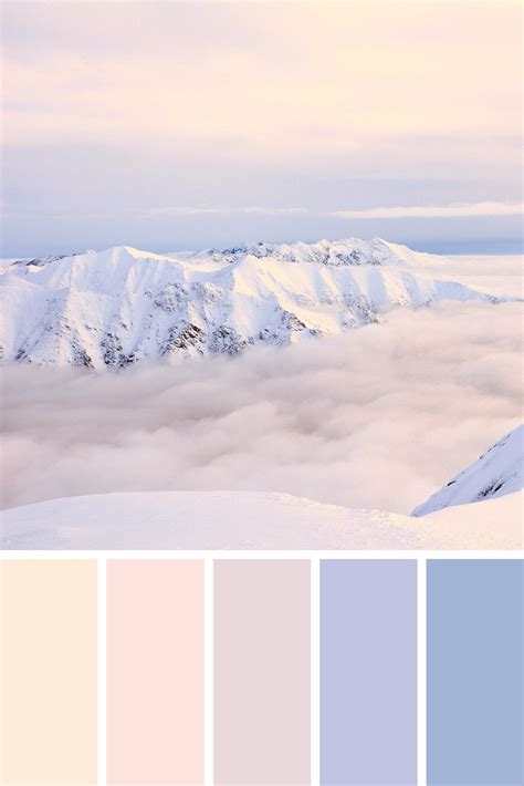 Nature Inspired Pastel Color Palette On Inspirationde