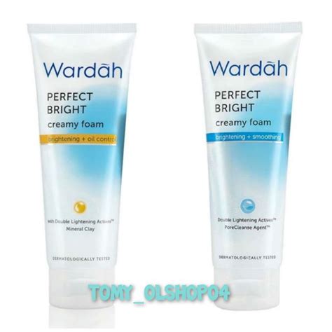 Jual Wardah Perfect Bright Creamy Foam 100ml Shopee Indonesia