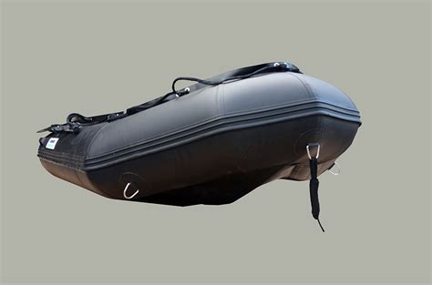 10 Ft Inflatable Boat Military Black Made Of Heavy Duty 12 Mm Pvc W