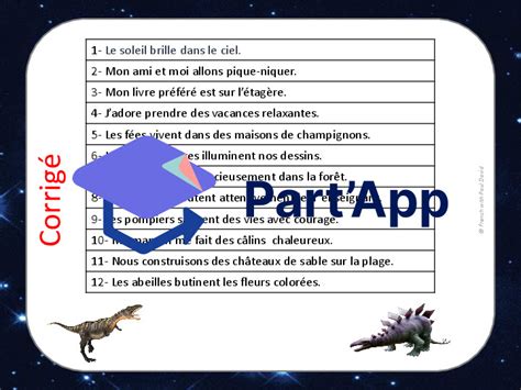 Part App 24 cartes à tâches de lecture replacer écrire