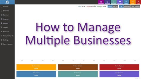 How To Manage Multiple Businesses Youtube