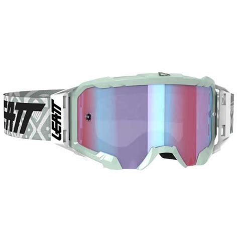 Leatt Velocity Iriz Motocross Goggles White