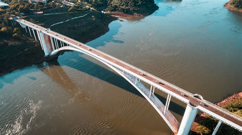 Ponte da Amizade Sentido Paraguai e Aduana de Foz do Iguaçu 17 11