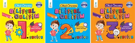 Okul Öncesi Bilişsel Gelişim Seti 3 Kitap Ana Dağıtım B2b