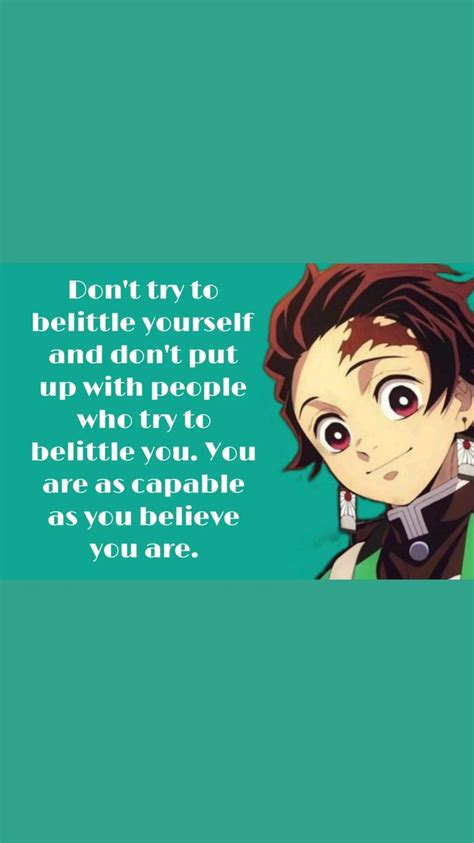 Tanjiro Kamado quotes to brighten up your day! | Hug, Slayer, Always smile