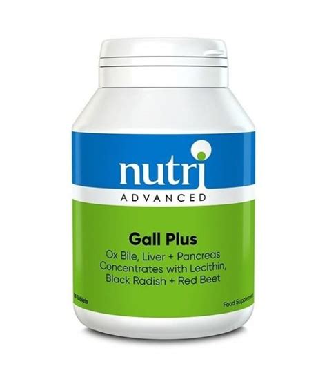 Nutri Advanced Gall Plus Gall Bladder Support Capsules