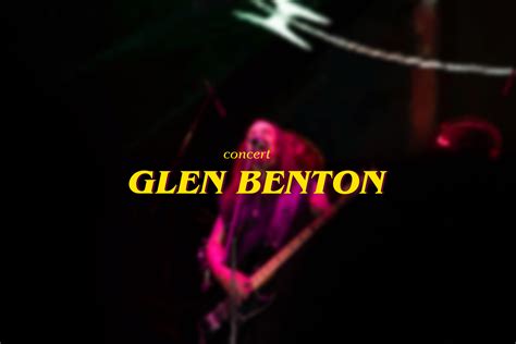 GLEN BENTON 2019 :: Behance