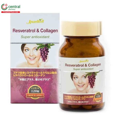 Thuốc Resveratrol Collagen Plus hỗ trợ làn da căng mịn sáng hồng