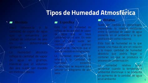 TOMi digital CARACTERÍSTICAS DE LA HUMEDAD ATMOSFÉRICA