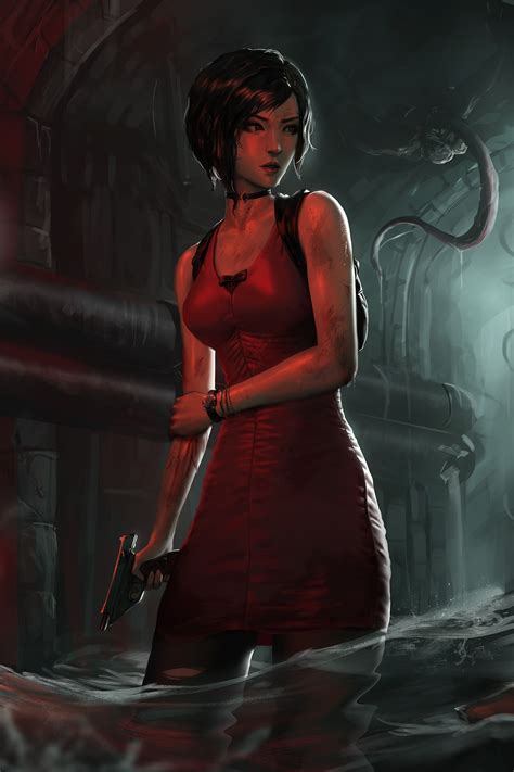 Ada Wong Resident Evil 2 4k Hd Phone Wallpaper Rare Gallery