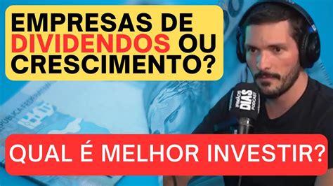 PRO INICIANTE É MELHOR INVESTIR EM EMPPRESAS DE DIVIDENDOS OU