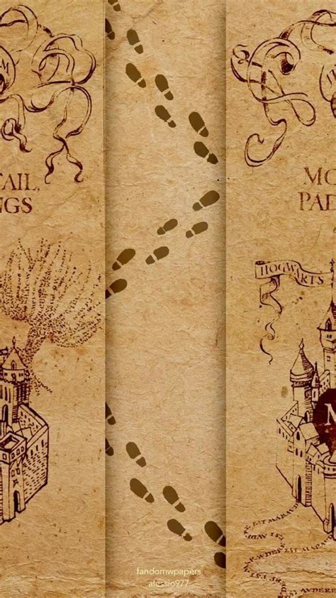 Harry Potter Mapa Del Merodeador Wallpaper - akpinartolga